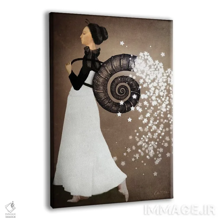 تابلو دکوراتیو پری ستاره ای اثر کاترین ولز-استاین - نمای پرسپکتیو محصول