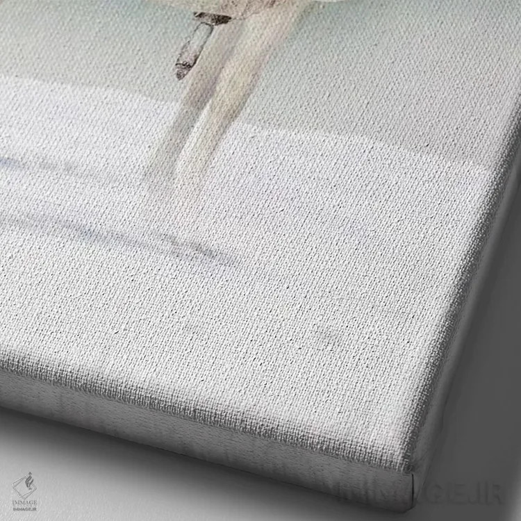 تابلو دکوراتیو دوست عزیز من اثر کاترین ولز-استاین - نمای نزدیک بافت بوم