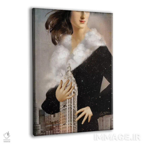 تابلو دکوراتیو منهتن اثر کاترین ولز-استاین - نمای پرسپکتیو محصول