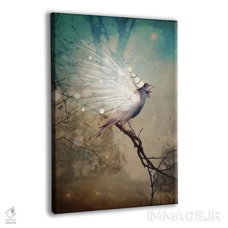 تابلو دکوراتیو سرحال و شاد اثر کاترین ولز-استاین - نمای پرسپکتیو محصول