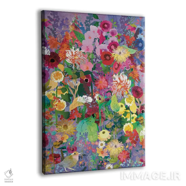 تابلو دکوراتیو پرنده چکاوک اثر کلر وست وود - نمای پرسپکتیو محصول