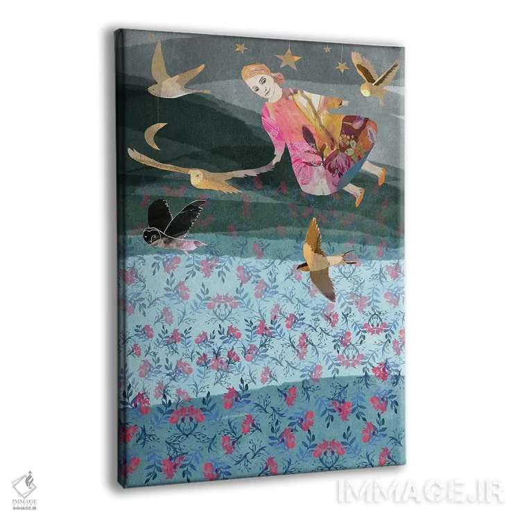 تابلو دکوراتیو دشت عشق اثر کلر وست وود - نمای پرسپکتیو محصول