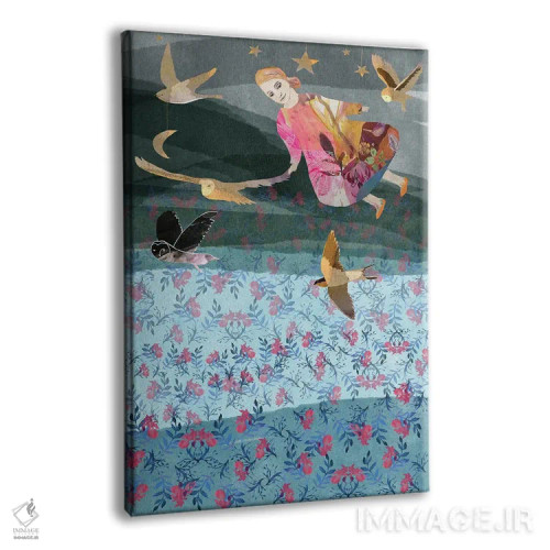 تابلو دکوراتیو دشت عشق اثر کلر وست وود - نمای پرسپکتیو محصول