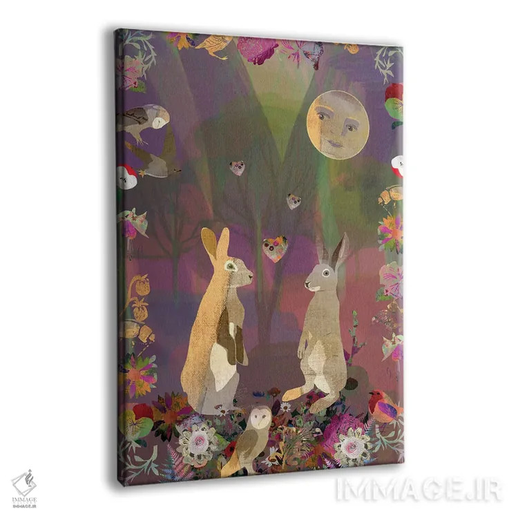 تابلو دکوراتیو عشق اثر کلر وست وود - نمای پرسپکتیو محصول