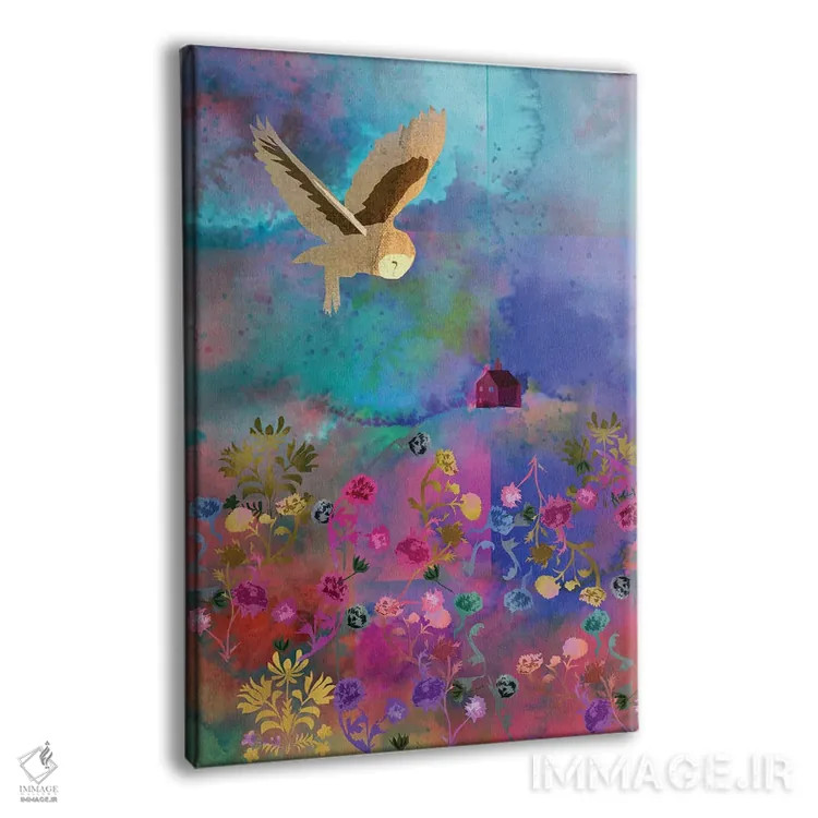 تابلو دکوراتیو روز رویا اثر کلر وست وود - نمای پرسپکتیو محصول