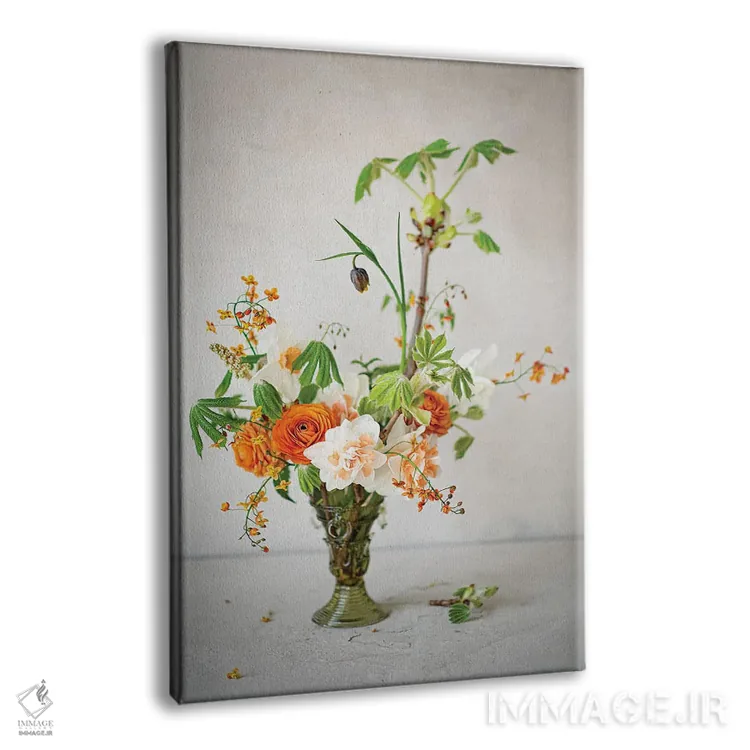 تابلو دکوراتیو جام انبوه بهاری اثر کورنلیا وبر - نمای پرسپکتیو محصول