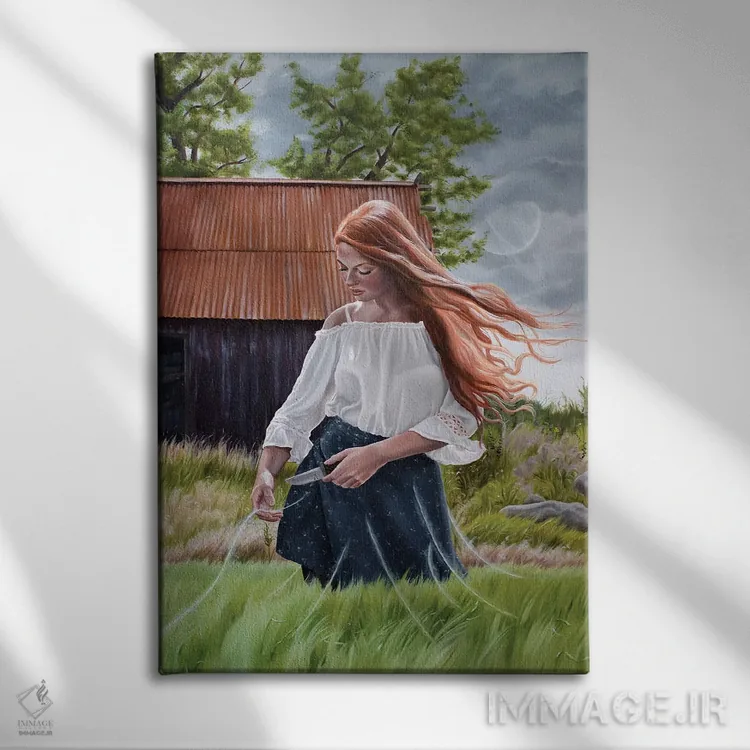 تابلو دکوراتیو رهایی اثر کریستینا ریج وی - نمای روبهرو روی دیوار