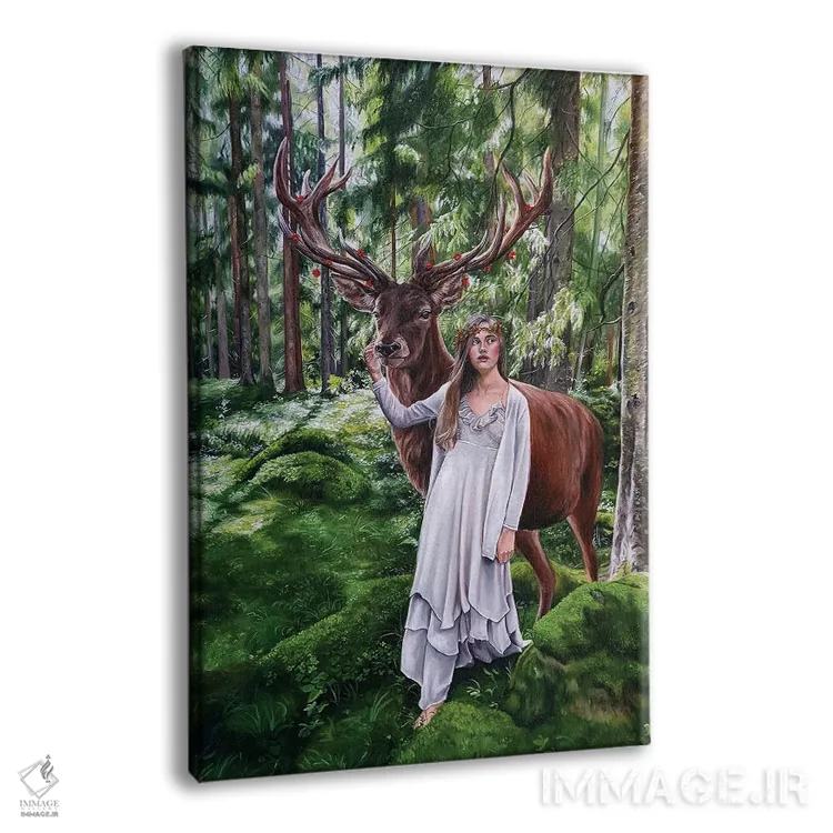 تابلو دکوراتیو نگهبانان سرزمین اثر کریستینا ریج وی - نمای پرسپکتیو محصول