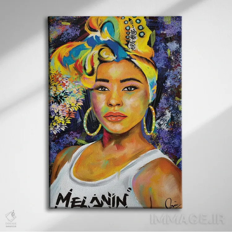 تابلو دکوراتیو پوشیده در ملانین اثر کریکس توور ادوین - نمای روبهرو روی دیوار