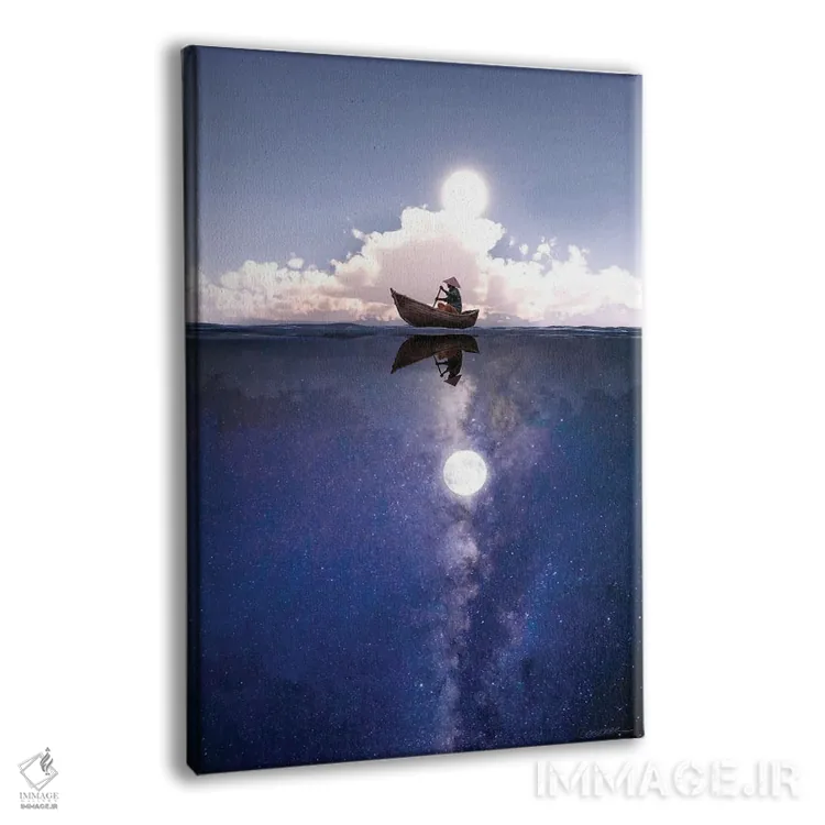 تابلو دکوراتیو فراشب اثر سینتیا دکر - نمای پرسپکتیو محصول