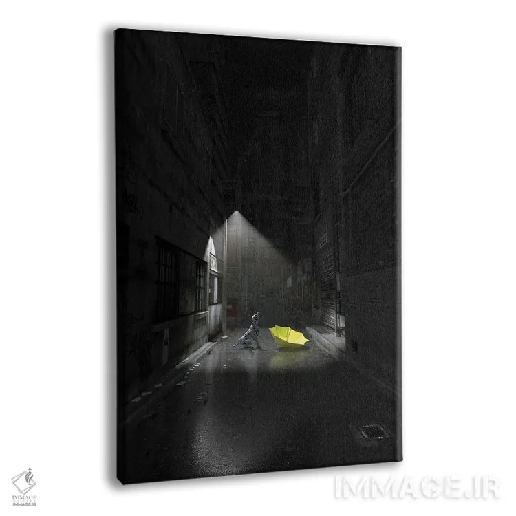 تابلو دکوراتیو نشئگی روحانی اثر سینتیا دکر - نمای پرسپکتیو محصول