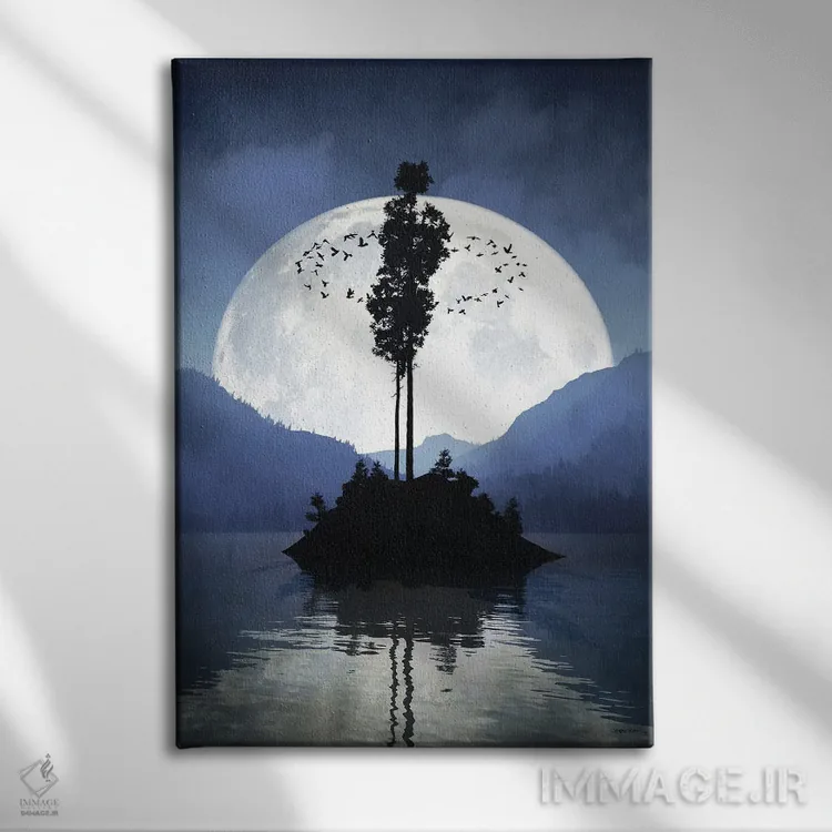 تابلو دکوراتیو نگهبان اثر سینتیا دکر - نمای روبهرو روی دیوار