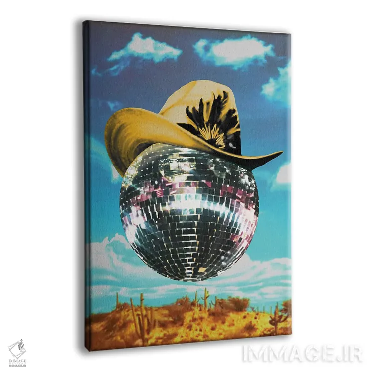 تابلو دکوراتیو کلانتر جدید در شهر اثر کروموآی - نمای پرسپکتیو محصول