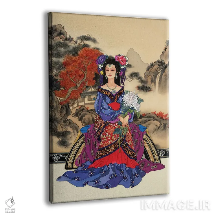 تابلو دکوراتیو افسون اثر کارولین آر یانگ - نمای پرسپکتیو محصول