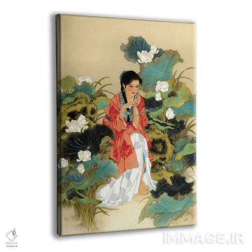 تابلو دکوراتیو دنبال قلبم برو اثر کارولین آر یانگ - نمای پرسپکتیو محصول