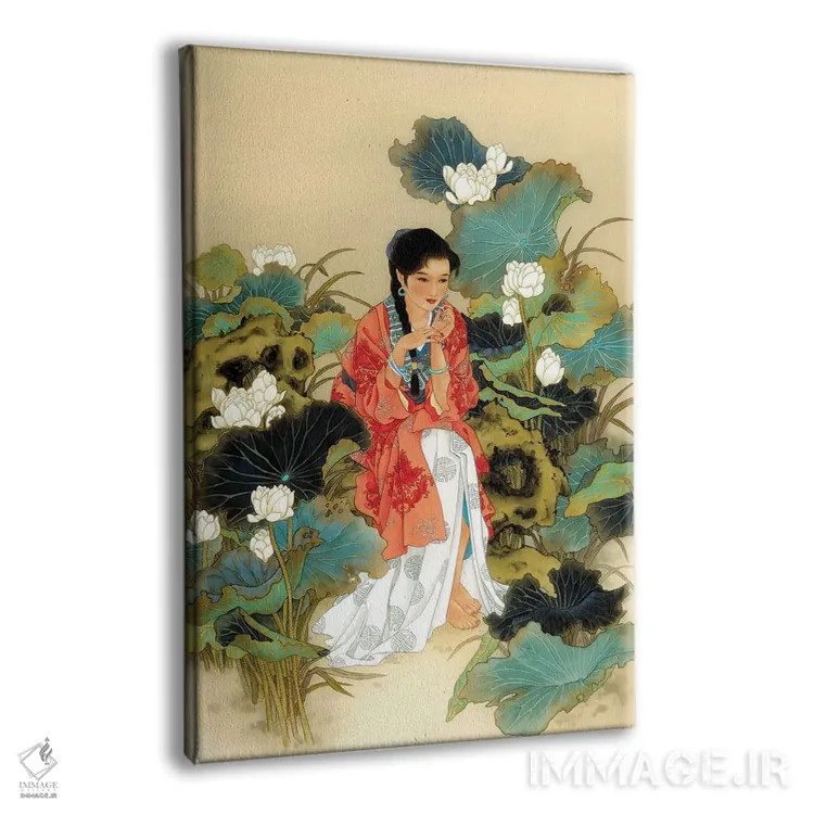 تابلو دکوراتیو دنبال قلبم برو اثر کارولین آر یانگ - نمای پرسپکتیو محصول