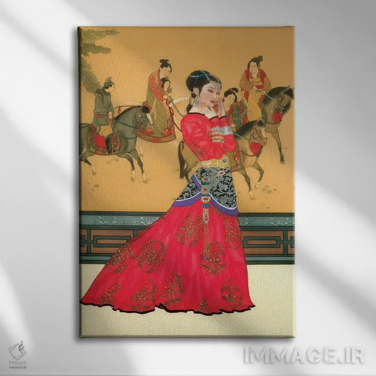 تابلو دکوراتیو لی وا اثر کارولین آر یانگ - نمای روبهرو روی دیوار