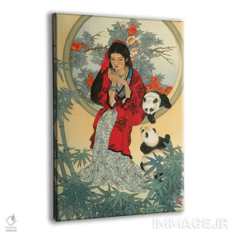 تابلو دکوراتیو پادشاهی اسرارآمیز اثر کارولین آر یانگ - نمای پرسپکتیو محصول