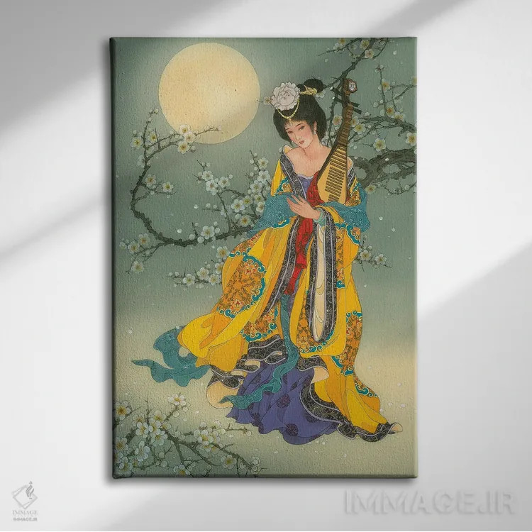 تابلو دکوراتیو می فی اثر کارولین آر یانگ - نمای روبهرو روی دیوار