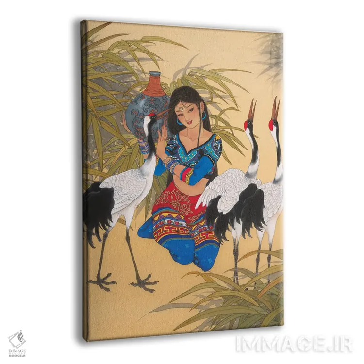 تابلو دکوراتیو ندای سرنوشت اثر کارولین آر یانگ - نمای پرسپکتیو محصول