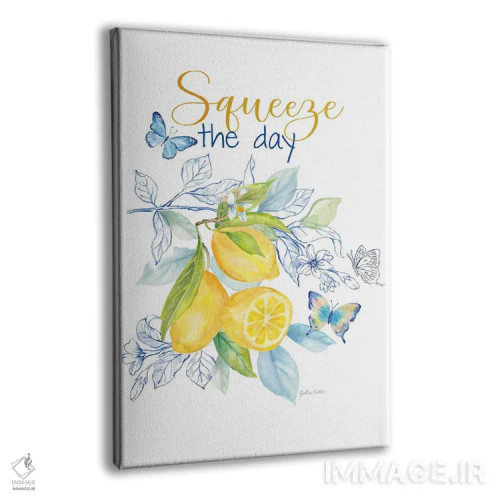 تابلو مینیمال دفتردست نویس طرح لیمو V اثر سینتیا کولتر - نمای پرسپکتیو محصول