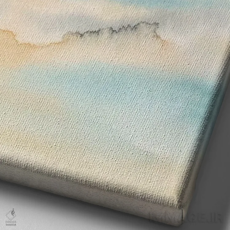 تابلو دکوراتیو پنل رویاپردازی بزرگ III اثر سینتیا کولتر - نمای نزدیک بافت بوم