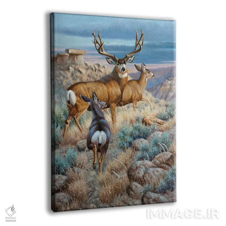 تابلو دکوراتیو سلطان ضرب اثر سنتی فیشر - نمای پرسپکتیو محصول