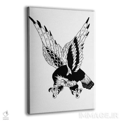 تابلو دکوراتیو عقاب اثر نیک کوکوزا - نمای پرسپکتیو محصول