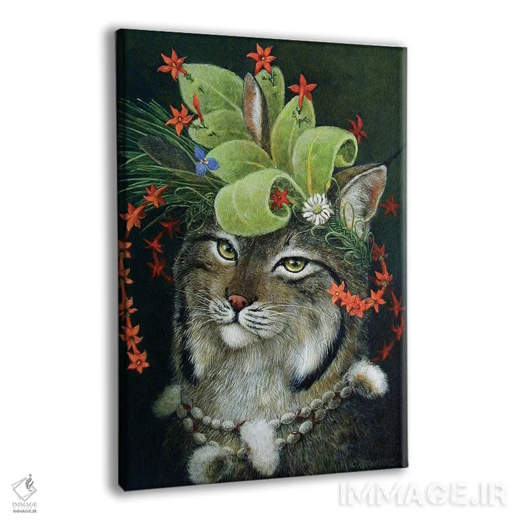 تابلو دکوراتیو کلاه باشکوه جنگلی اثر کارولین اشمیتز - نمای پرسپکتیو محصول