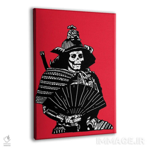 تابلو دکوراتیو سامورایی اثر نیک کوکوزا - نمای پرسپکتیو محصول