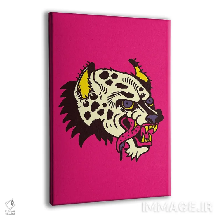 تابلو دکوراتیو کفتار اثر نیک کوکوزا - نمای پرسپکتیو محصول