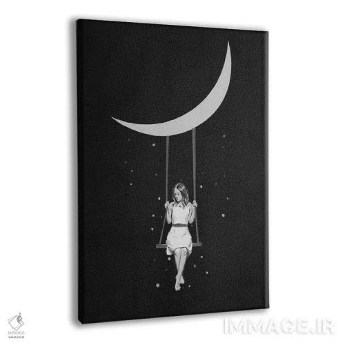 تابلو دکوراتیو Swing,تاب، تاب اثر دکوتا باور - نمای پرسپکتیو محصول