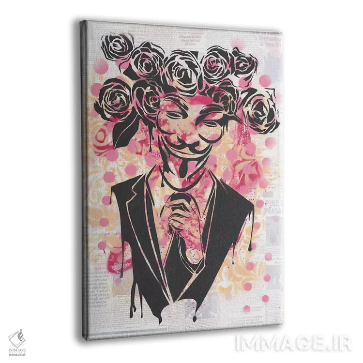 تابلو دکوراتیو بی نام ۲ اثر دکوتا باور - نمای پرسپکتیو محصول