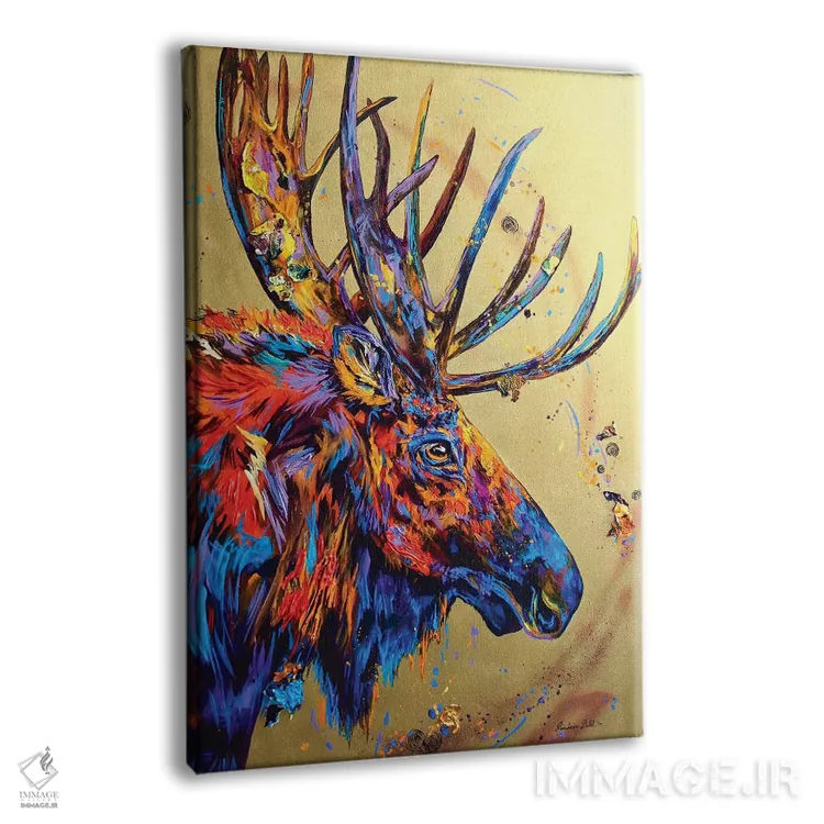 تابلو دکوراتیو دیگر مخملی نیست اثر لیندزی دال - نمای پرسپکتیو محصول