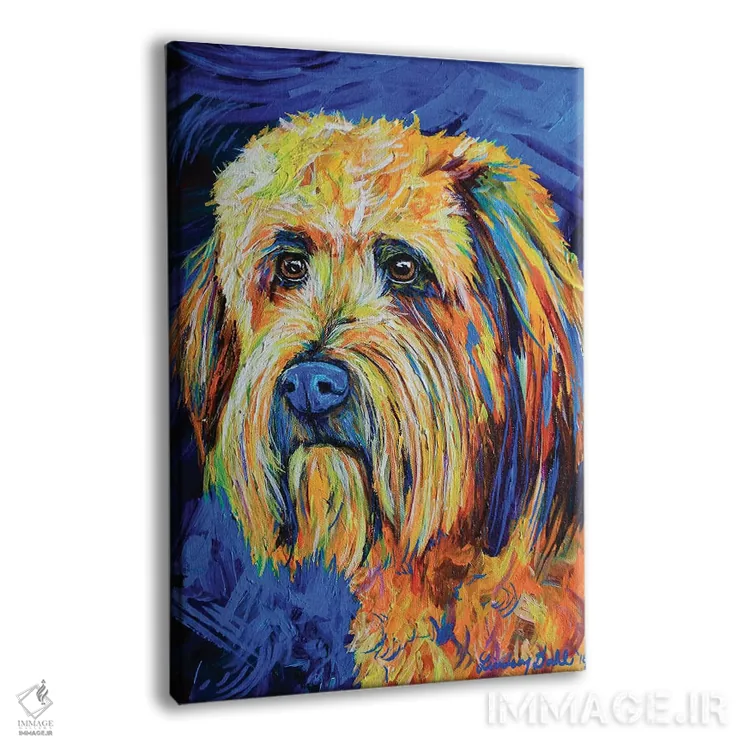 تابلو دکوراتیو لابرادودل اثر لیندزی دال - نمای پرسپکتیو محصول