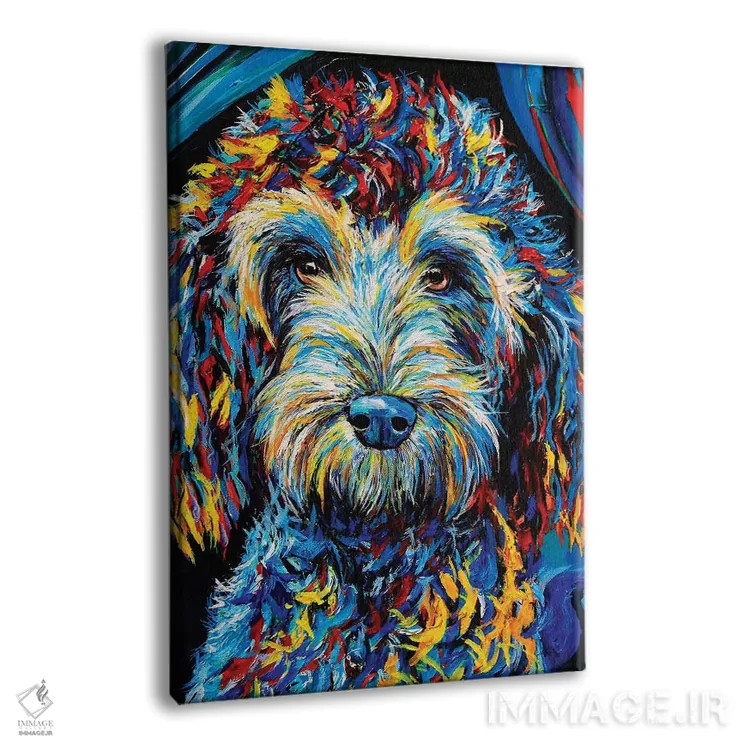 تابلو دکوراتیو کوکی اثر لیندزی دال - نمای پرسپکتیو محصول