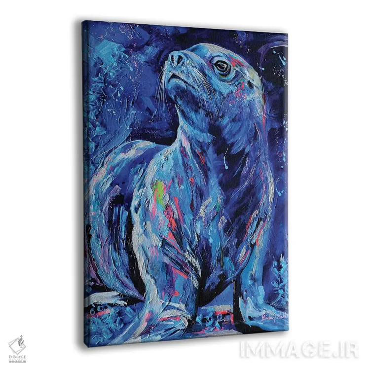 تابلو دکوراتیو مورلی اثر لیندزی دال - نمای پرسپکتیو محصول