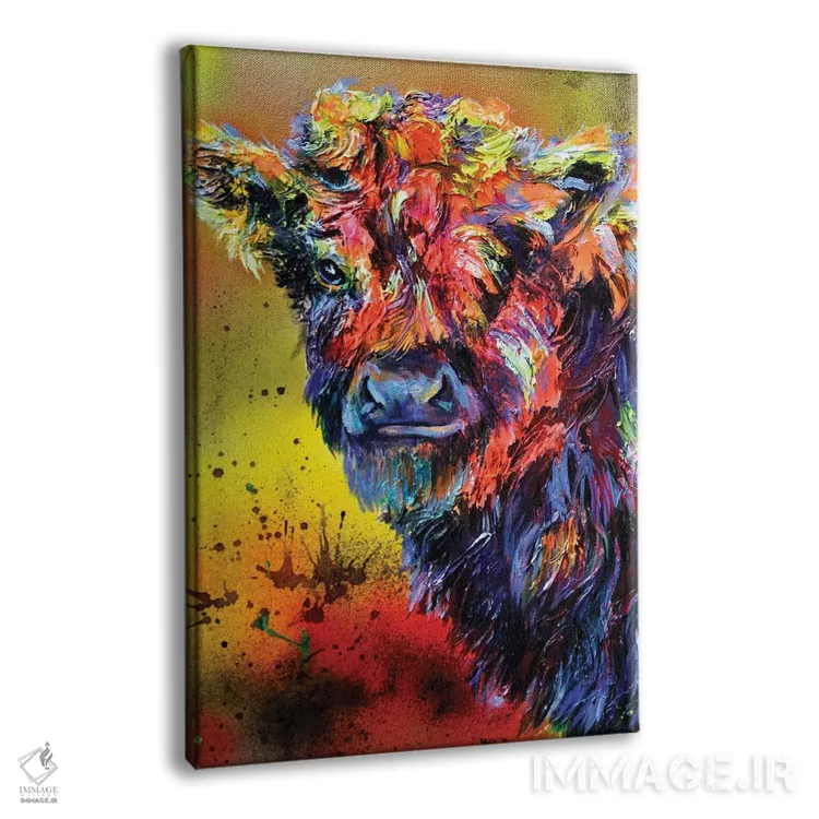 تابلو دکوراتیو فازی وازی اثر لیندزی دال - نمای پرسپکتیو محصول