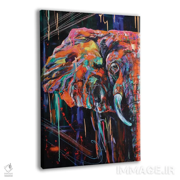 تابلو دکوراتیو غول مهربان اثر لیندزی دال - نمای پرسپکتیو محصول