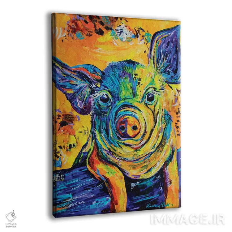 تابلو دکوراتیو وقت گذرانی اثر لیندزی دال - نمای پرسپکتیو محصول