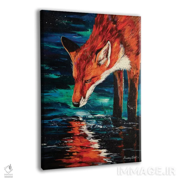 تابلو دکوراتیو بازتاب اثر لیندزی دال - نمای پرسپکتیو محصول