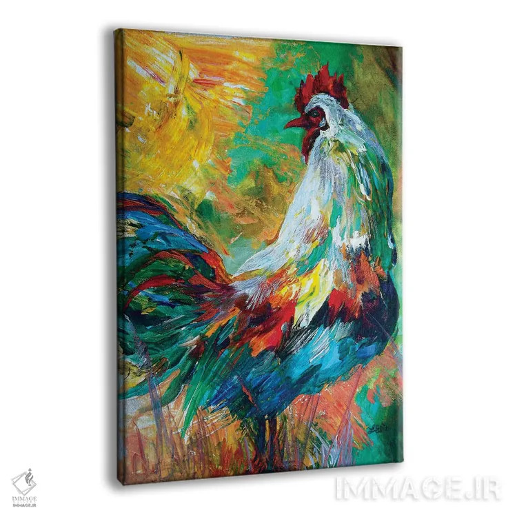 تابلو دکوراتیو کانگوروها اثر لیندزی دال - نمای پرسپکتیو محصول