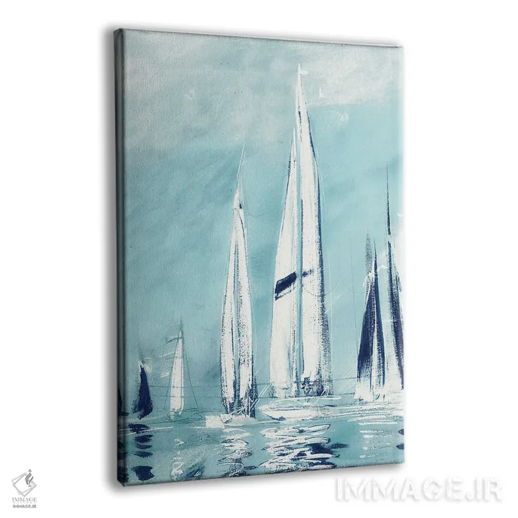 تابلو دکوراتیو بادبان های بلند خیالی اثر دن منیلی - نمای پرسپکتیو محصول