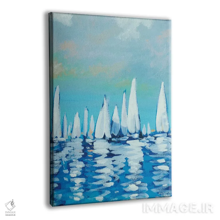 تابلو دکوراتیو دریانوردی II اثر دن منیلی - نمای پرسپکتیو محصول