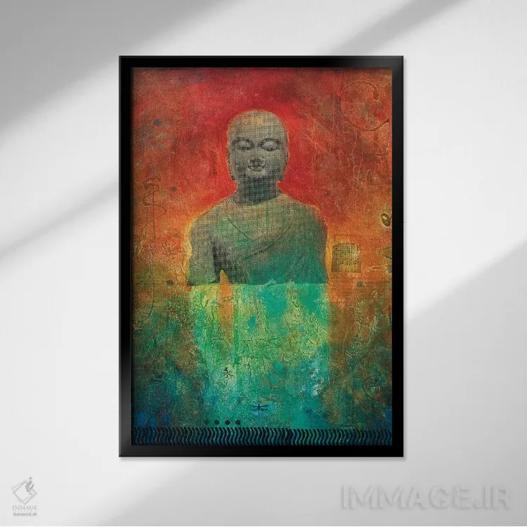 تابلو دکوراتیو نگهبان اثر دن منیلی - نمای قابدار مشکی