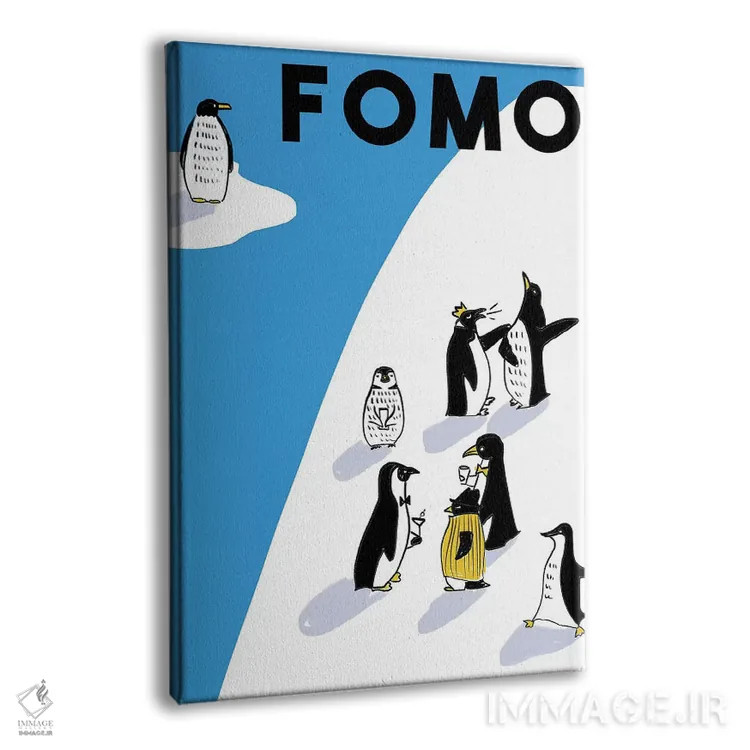 تابلو دکوراتیو افومو یک اثر امبر دی - نمای پرسپکتیو محصول