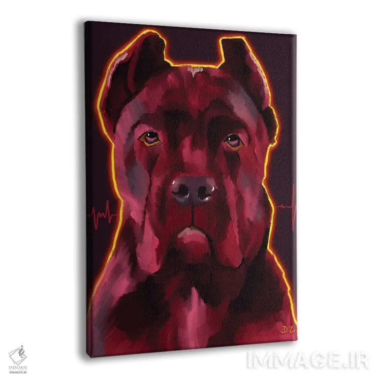 تابلو دکوراتیو کین کورسو اثر دائو زد - نمای پرسپکتیو محصول