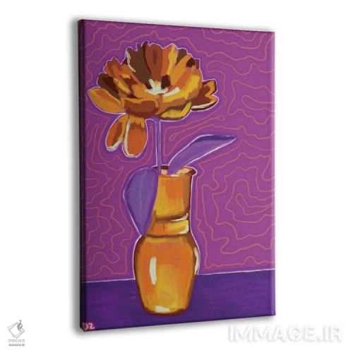 تابلو دکوراتیو لطافت اثر دائو زد - نمای پرسپکتیو محصول