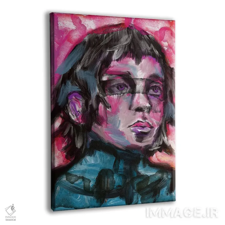 تابلو دکوراتیو شجاعت اثر دائو زد - نمای پرسپکتیو محصول