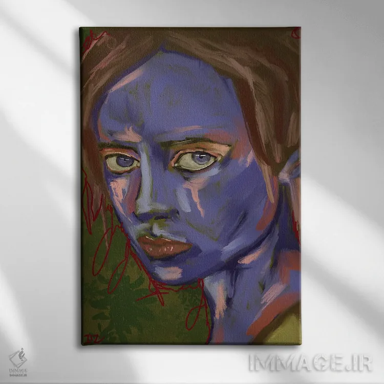 تابلو دکوراتیو توالی/دنباله اثر دائو زد - نمای روبهرو روی دیوار